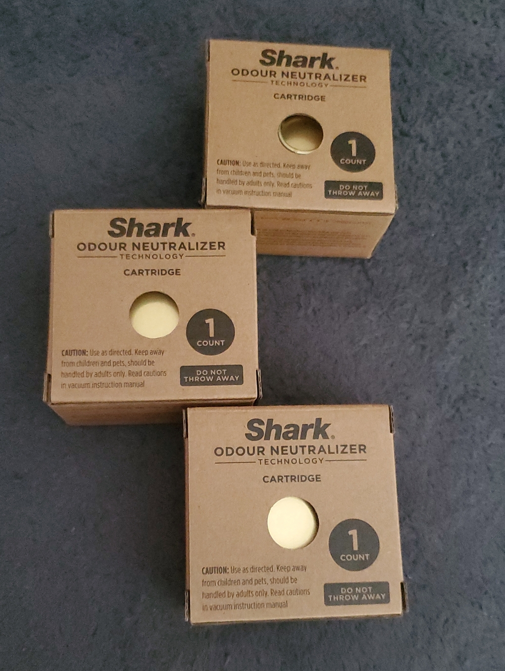 Shark Odour Neutralizer Replacement Cartridges - 3 Pk